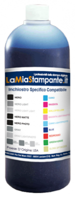 Inchiostro Epson T5445 (C13T543500/T5435/C13T544500) Ciano Light PIGMENT SPECIFICO 1000ml