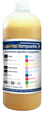 Inchiostro Epson T5444 (T5434/C13T543400/C13T544400) Giallo PIGMENT SPECIFICO 1000ml