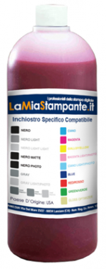 Inchiostro Epson T5443 (T5433/C13T543300/C13T544300) Magenta PIGMENT SPECIFICO 1000ml