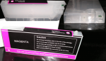 Cartuccia Epson T6143 Magenta ricaricabile (C13T614300/C13T544300/T5443) 