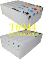 Cartuccia Epson T6944 Giallo ricaricabile (C13T694400) 