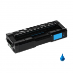 Toner Ricoh 408185 SP C360HE Ciano compatibile alta capacità