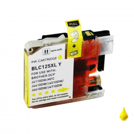 Cartuccia Brother LC125XLY Giallo compatibile