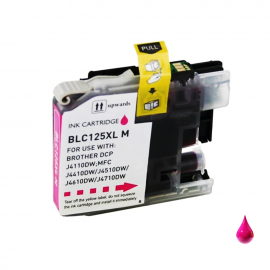 Cartuccia Brother LC125XLM Magenta compatibile