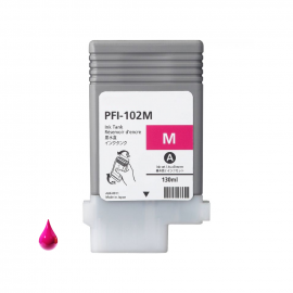 Cartuccia Canon PFI-102M (0897B001) Magenta compatibile