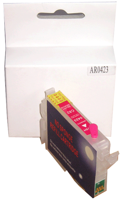 Cartuccia Epson T0423 Magenta ricaricabile (C13T04234020) 