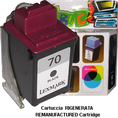 Cartuccia Lexmark 70 12A1970 Nero compatibile