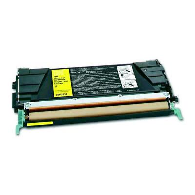 Toner compatibile IBM 39V0309 Giallo