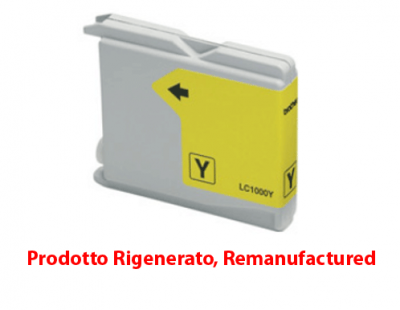 Cartuccia Brother LC1100Y (LC1100Y) Giallo rigenerata