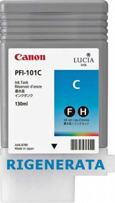 Cartuccia Canon PFI-101C (0884B001) Ciano compatibile