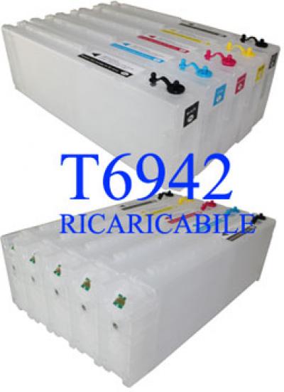 Cartuccia Epson T6942 Ciano ricaricabile (C13T694200) 