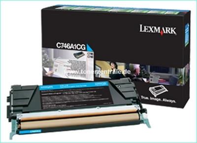 Toner Lexmark X748H1CG Ciano compatibile