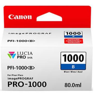 Canon PFI-1000B (0555C001) cartuccia originale Blue 