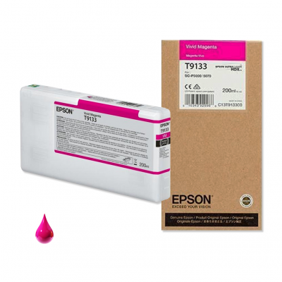 Cartuccia Epson T9133 C13T913300 Magenta originale