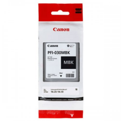  Cartuccia Canon PFI-030MBK 3488C001 Nero Opaco Matte originale