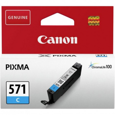 Cartuccia Canon CLI-571C 0386C001 Ciano originale