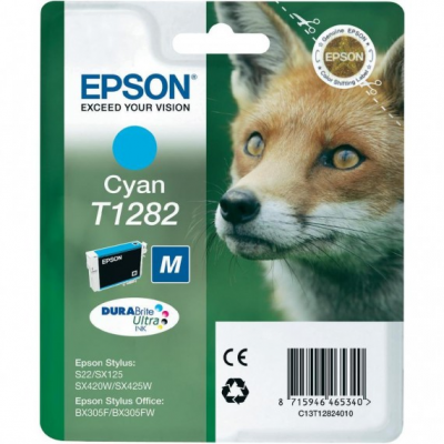 Epson T1282 C13T12824021 Ciano cartuccia originale