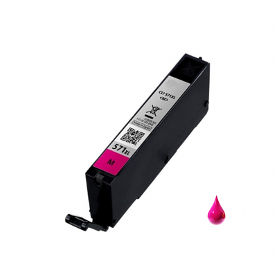 Cartuccia Canon CLI-571XL M 0333C001 Magenta compatibile PREMIUM alta qualità