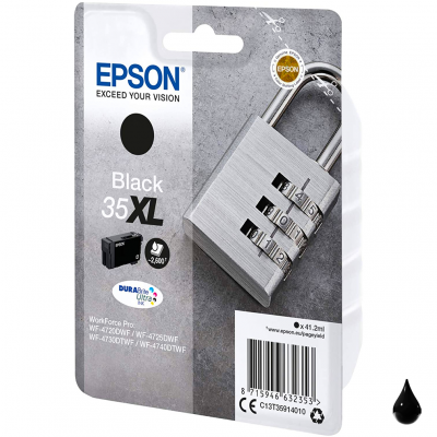 Cartuccia Epson 35XL C13T35914010 Nero originale